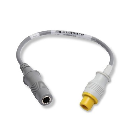 CABLES & SENSORS Mindray Datascope Temperature Adapter - Female Mono Plug Connector DMR-AD0